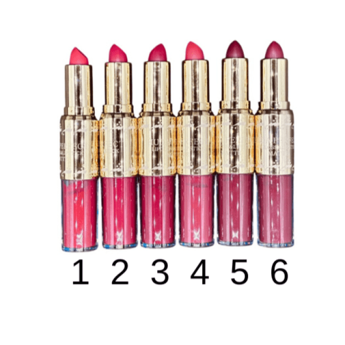 Rouge à lèvre avec gloss choco A