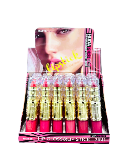 Rouge à lèvre avec gloss choco A