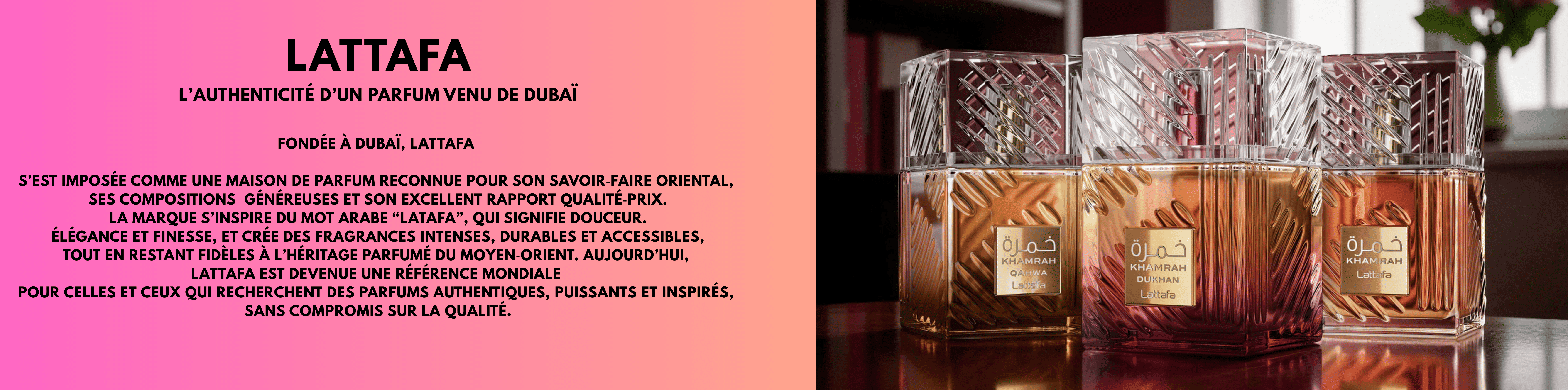 Parfums orientaux prestigieux – Lattafa, intensité moderne et élégance irrésistible.