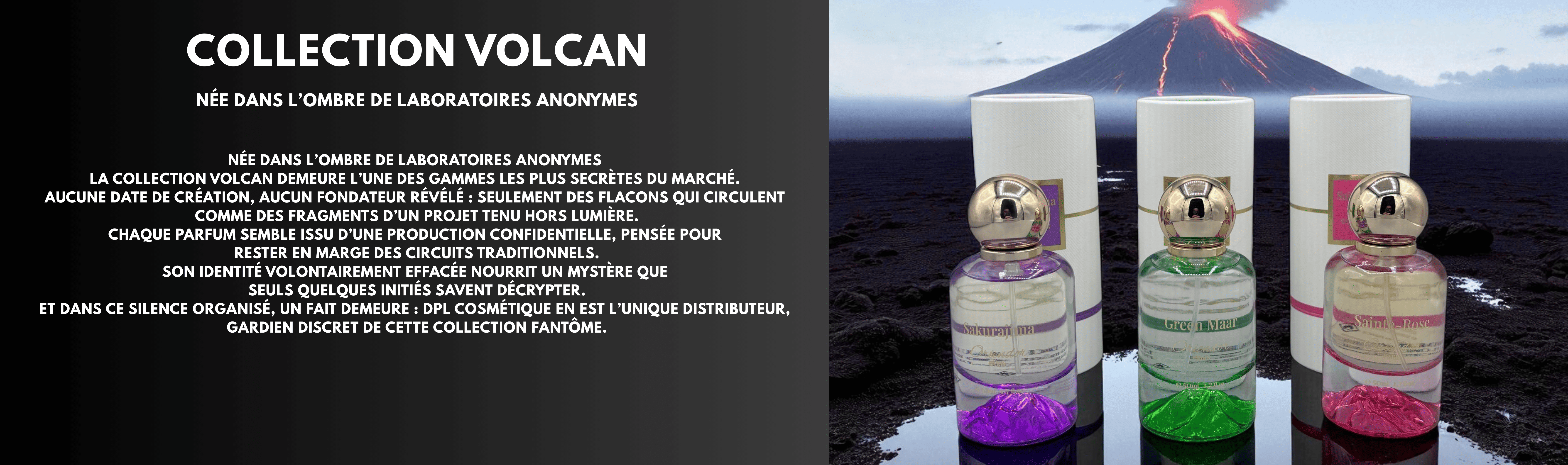 Parfums intenses et explosifs – Collection Volcan, énergie ardente et sillage incandescent. Parfums intenses et explosifs – Collection Volcan, énergie ardente et sillage incandescent.